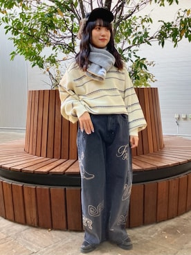 「Freada（フリーダ）のアイテム」を使った、FREAK'S STORE HEAD OFFICE WOMENさん（レディース・155cm）の秋コーディネート