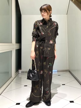 「Freada（フリーダ）のアイテム」を使った、FREAK'S STORE HEAD OFFICE WOMENさん（レディース・159cm）の秋コーディネート