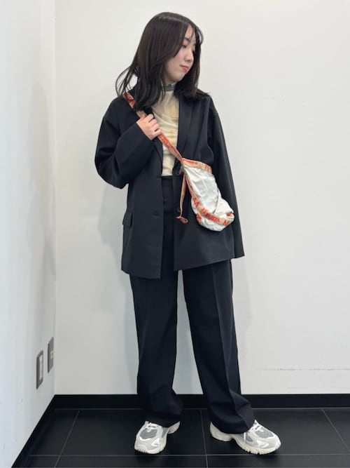 セール】限定展開 タックストレートパンツ（セット対応）（スラックス