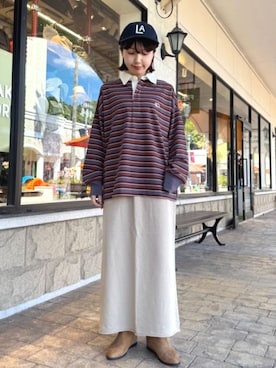 FREAK'S STORE HEAD OFFICE WOMENさん（レディース・156cm）の秋コーディネート