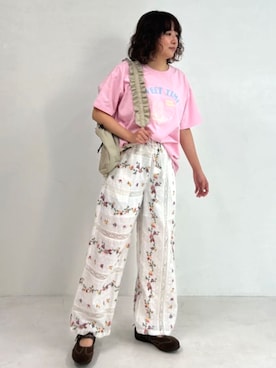 「スヌーピー」｜FREAK'S STORE HEAD OFFICE WOMENさん（レディース・161cm）の春コーディネート