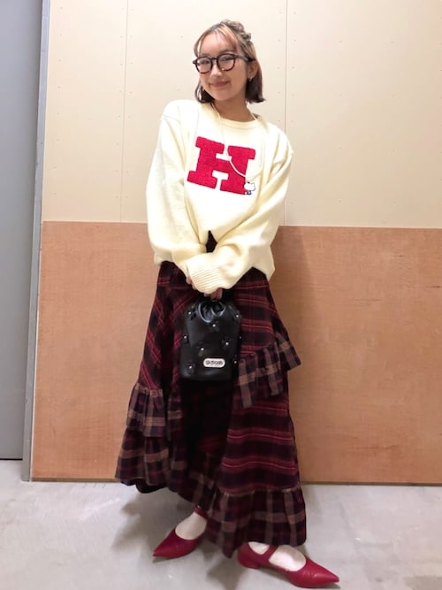 ヨリ yori 24SS 刺繍カラー ニットセーター 七分袖 F ネイビー 楽天市場】Yori（ニット・セーター｜トップス）：レディース