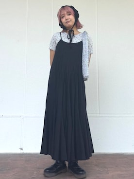 「アイテム（バンダナ/スカーフ）」を使った、FREAK'S STORE HEAD OFFICE WOMENさん（レディース・153cm）の夏コーディネート