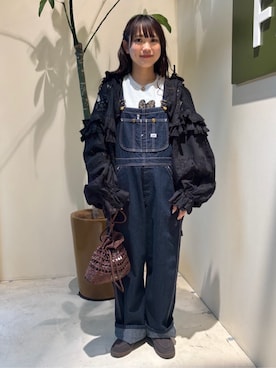 「Freada（フリーダ）のアイテム」を使った、FREAK'S STORE HEAD OFFICE WOMENさん（レディース・155cm）の春コーディネート