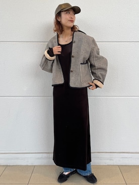 FREAK'S STORE HEAD OFFICE WOMENさん（レディース・168cm）の冬コーディネート