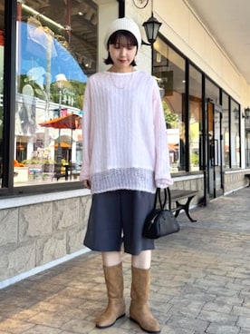 FREAK'S STORE HEAD OFFICE WOMENさん(レディース・156cm)の秋コーディネート