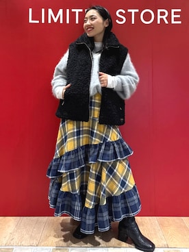 「Freada（フリーダ）のアイテム」を使った、FREAK'S STORE HEAD OFFICE WOMENさん（レディース・147cm）の冬コーディネート