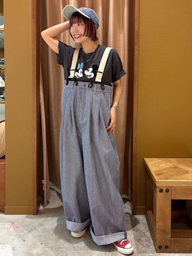 「PUBLUX（パブリュクス）のアイテム」を使った、FREAK'S STORE HEAD OFFICE WOMENさん（レディース・154cm）の春コーディネート