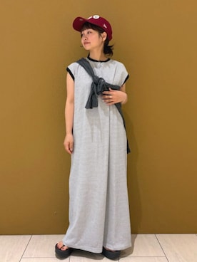 「FREAK'S STORE（フリークスストア）のアイテム（シャツ/ブラウス）」を使った、FREAK'S STORE HEAD OFFICE WOMENさん（レディース・150cm）の夏コーディネート