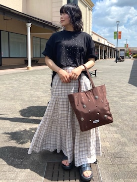 「着回しコーデ」｜FREAK'S STORE HEAD OFFICE WOMENさん（レディース・156cm）の夏コーディネート