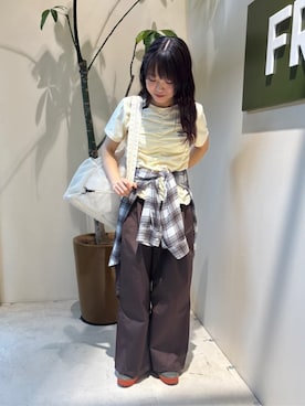 FREAK'S STORE HEAD OFFICE WOMENさん（レディース・155cm）の春コーディネート