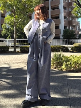 FREAK'S STORE HEAD OFFICE WOMENさん（レディース・157cm）の冬コーディネート