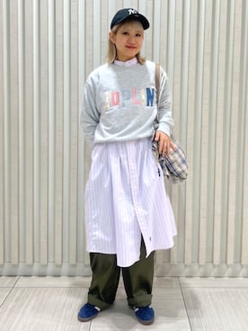 「FREAK'S STORE（フリークスストア）のアイテム（帽子）」を使った、FREAK'S STORE HEAD OFFICE WOMENさん（レディース・155cm）の冬コーディネート