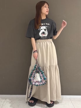 「アニマル」｜FREAK'S STORE HEAD OFFICE WOMENさん（レディース・152cm）の夏コーディネート