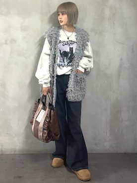 FREAK'S STORE HEAD OFFICE WOMENさん（レディース・153cm）の秋コーディネート