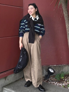 FREAK'S STORE HEAD OFFICE WOMENさん(レディース・147cm)の秋コーディネート