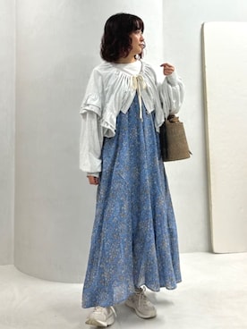 「ペイズリー」｜FREAK'S STORE HEAD OFFICE WOMENさん（レディース・161cm）の冬コーディネート