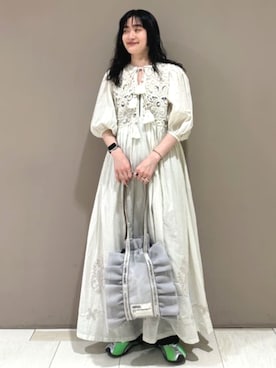 「Freada（フリーダ）のアイテム」を使った、FREAK'S STORE HEAD OFFICE WOMENさん（レディース・160cm）の春コーディネート