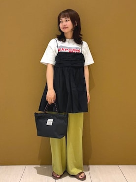 「KiU（キウ）のアイテム」を使った、FREAK'S STORE HEAD OFFICE WOMENさん（レディース・150cm）の夏コーディネート