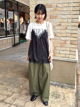 FREAK'S STORE HEAD OFFICE WOMENさん（レディース・156cm）の春コーディネート