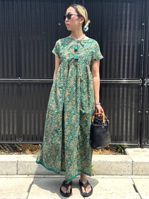 セール】限定展開 インド ペイズリースキッパー ワンピース