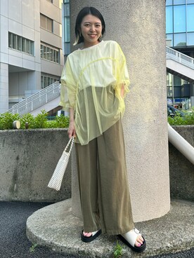 FREAK'S STORE HEAD OFFICE WOMENさん(レディース・152cm)の夏コーディネート