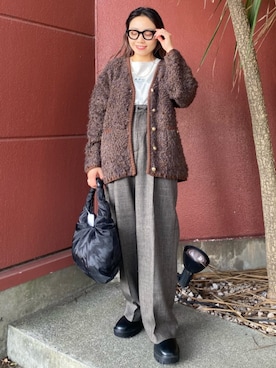 FREAK'S STORE HEAD OFFICE WOMENさん（レディース・147cm）の秋コーディネート