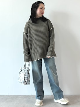 FREAK'S STORE HEAD OFFICE WOMENさん（レディース・154cm）の秋コーディネート