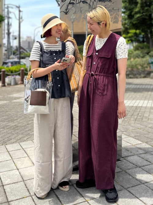 み*者様 スティッチ フリースフード 耳付き セール】インド 配色シフリー刺繍 2wayキャミソール