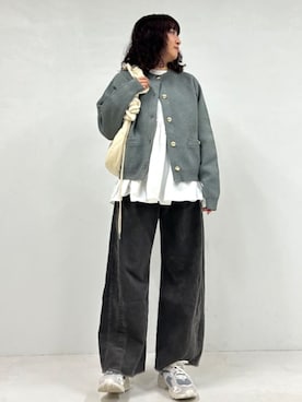 FREAK'S STORE HEAD OFFICE WOMENさん（レディース・161cm）の秋コーディネート