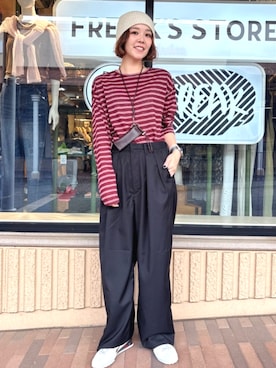 FREAK'S STORE HEAD OFFICE WOMENさん(レディース・160cm)の夏コーディネート