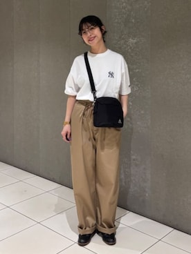 「PUBLUX（パブリュクス）のアイテム」を使った、FREAK'S STORE HEAD OFFICE WOMENさん（レディース・151cm）の春コーディネート