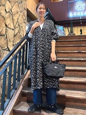 「FREAK'S STORE（フリークスストア）のアイテム（ワンピース/ドレス）」を使った、FREAK'S STORE HEAD OFFICE WOMENさん（レディース・168cm）の春コーディネート