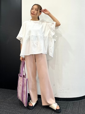 FREAK'S STORE HEAD OFFICE WOMENさん（レディース・153cm）の夏コーディネート