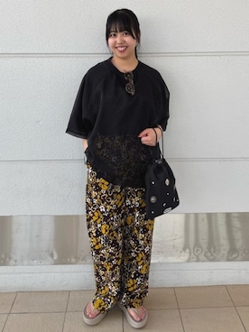 「オーガンジー」｜FREAK'S STORE HEAD OFFICE WOMENさん（レディース・155cm）の夏コーディネート