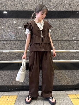 「セットアップ」｜FREAK'S STORE HEAD OFFICE WOMENさん（レディース・160cm）の秋コーディネート