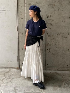 「MARY QUANT（マリークワント）のアイテム」を使った、FREAK'S STORE HEAD OFFICE WOMENさん（レディース・157cm）の春コーディネート