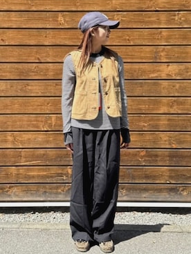 FREAK'S STORE HEAD OFFICE WOMENさん(レディース・162cm)の秋コーディネート