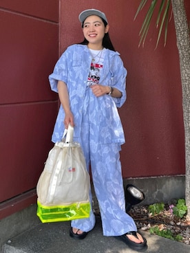 FREAK'S STORE HEAD OFFICE WOMENさん(レディース・147cm)の夏コーディネート