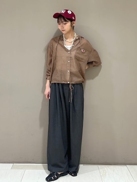 FREAK'S STORE HEAD OFFICE WOMENさん(レディース・164cm)の秋コーディネート