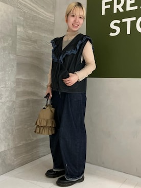 FREAK'S STORE HEAD OFFICE WOMENさん(レディース・156cm)の秋コーディネート