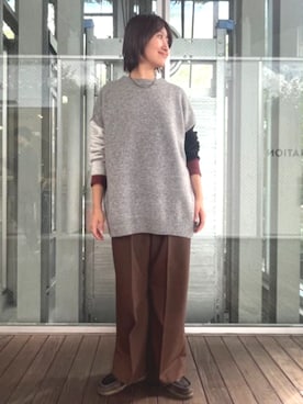 FREAK'S STORE HEAD OFFICE WOMENさん（レディース・166cm）の秋コーディネート