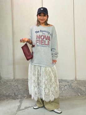 FREAK'S STORE HEAD OFFICE WOMENさん(レディース・153cm)の秋コーディネート