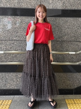 「freada」｜FREAK'S STORE HEAD OFFICE WOMENさん（レディース・160cm）の夏コーディネート
