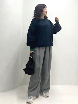 「Freada（フリーダ）のアイテム」を使った、FREAK'S STORE HEAD OFFICE WOMENさん（レディース・161cm）の秋コーディネート