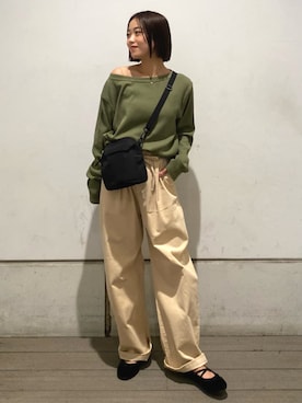 FREAK'S STORE HEAD OFFICE WOMENさん（レディース・158cm）の秋コーディネート