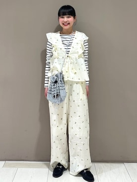 FREAK'S STORE HEAD OFFICE WOMENさん(レディース・156cm)の春コーディネート