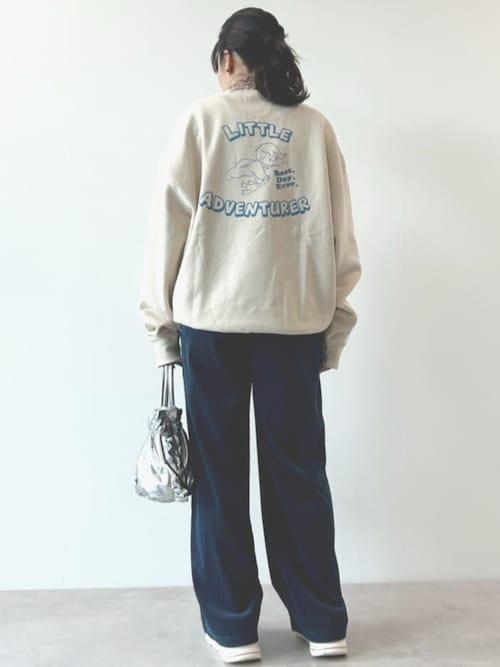 ✨プリーツプリーズ ラウンドカットトップス 赤系 フリーサイズ SLY | SQUARE NECK CUT トップス (Tシャツ・カットソー(半袖