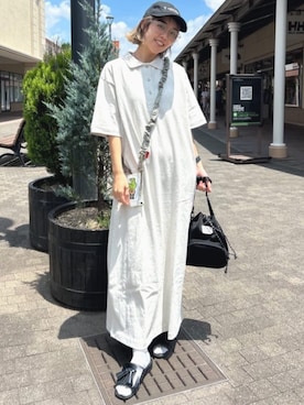 「アイテム（スマホグッズ）」を使った、FREAK'S STORE HEAD OFFICE WOMENさん（レディース・160cm）の夏コーディネート