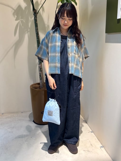 SOMETHING × FREAK'S STORE/サムシング 別注 LOOSE FRILL OVERALL